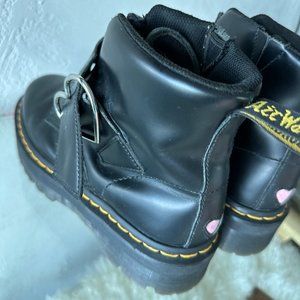 Festival Heart Buckle Platform Doc Marten's